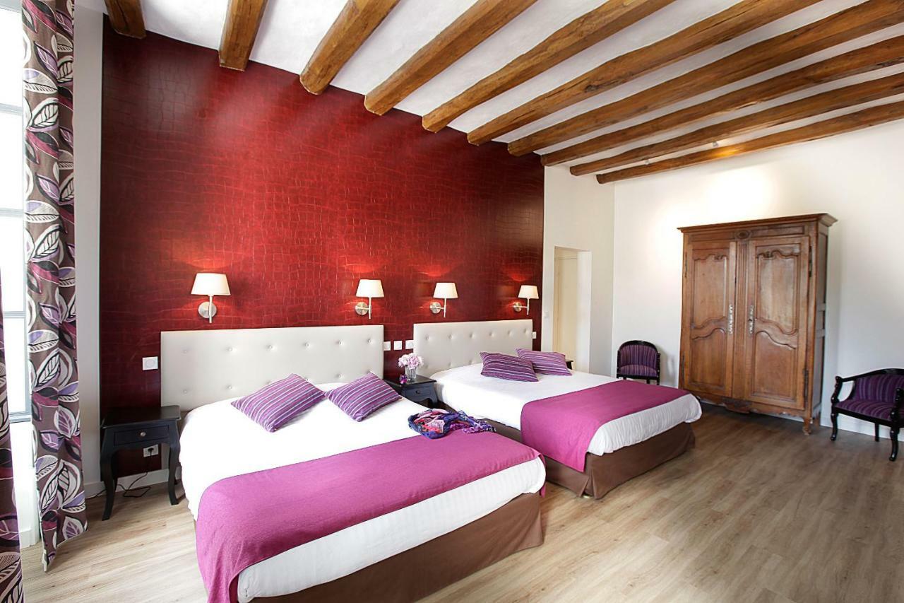 Logis Hotel La Croix Blanche Fontevraud Экстерьер фото